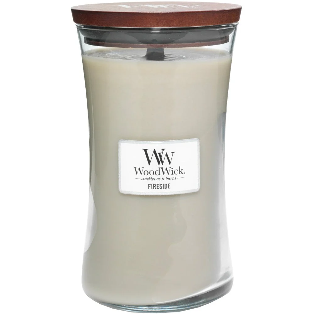 WoodWick Fireside Large Hourglass Jar Candle - Image 2