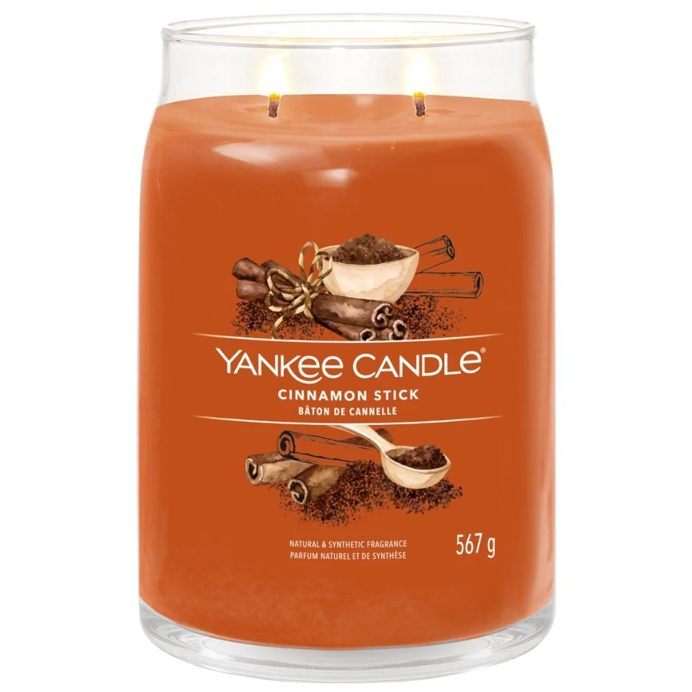 Yankee Candle Cinnamon Stick Large Signature Jar Candle - Image 2