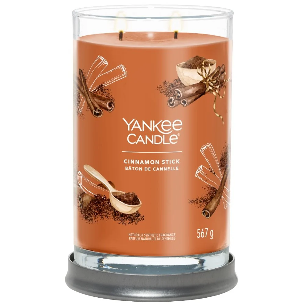 Yankee Candle Cinnamon Stick Large Signature Tumbler Jar Candle - Image 2
