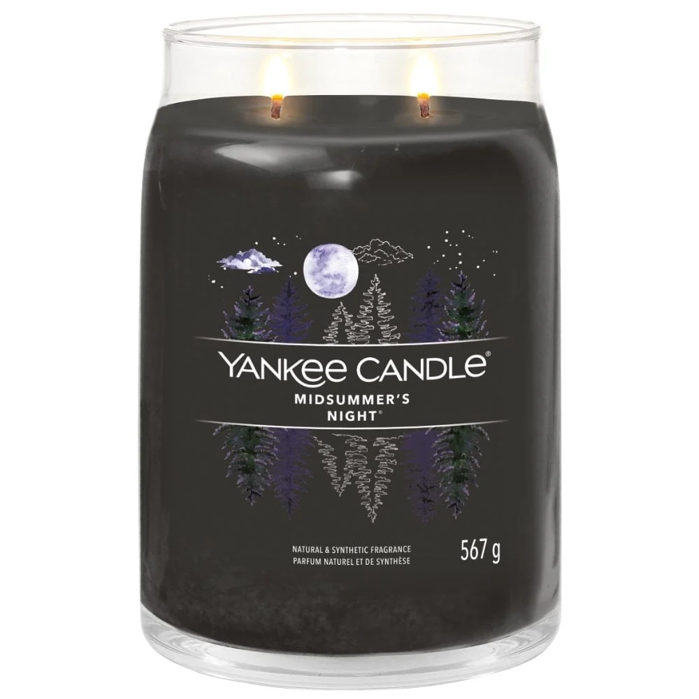 Yankee Candle Midsummers Night Large Signature Jar Candle - Image 2