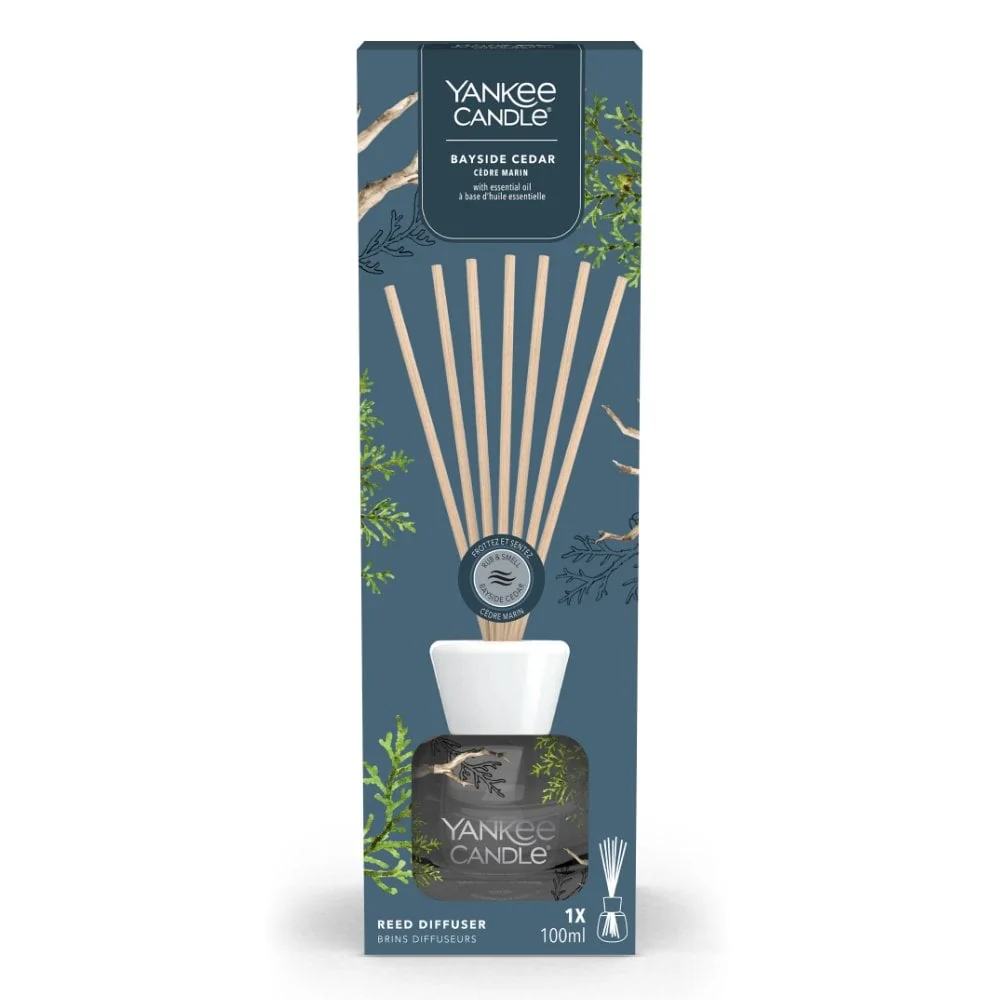 Yankee Candle Signature Reed Diffuser Bayside Cedar 100ml - Image 2