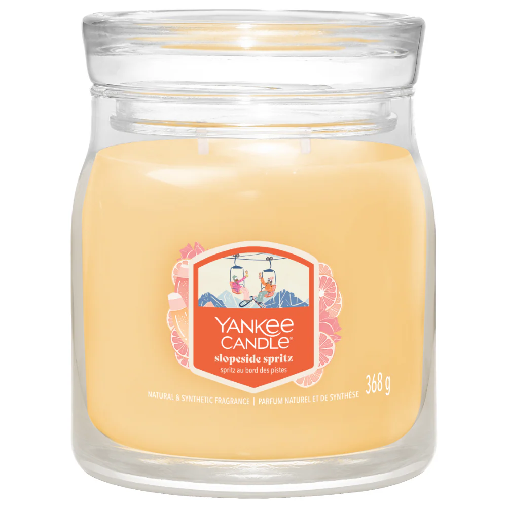 Yankee Candle Slopeside Spritz Medium Signature Jar Candle