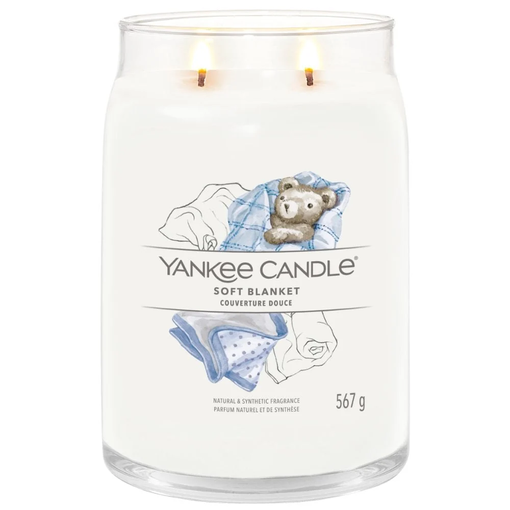 Yankee Candle Soft Blanket Large Signature Jar Candle - Image 2