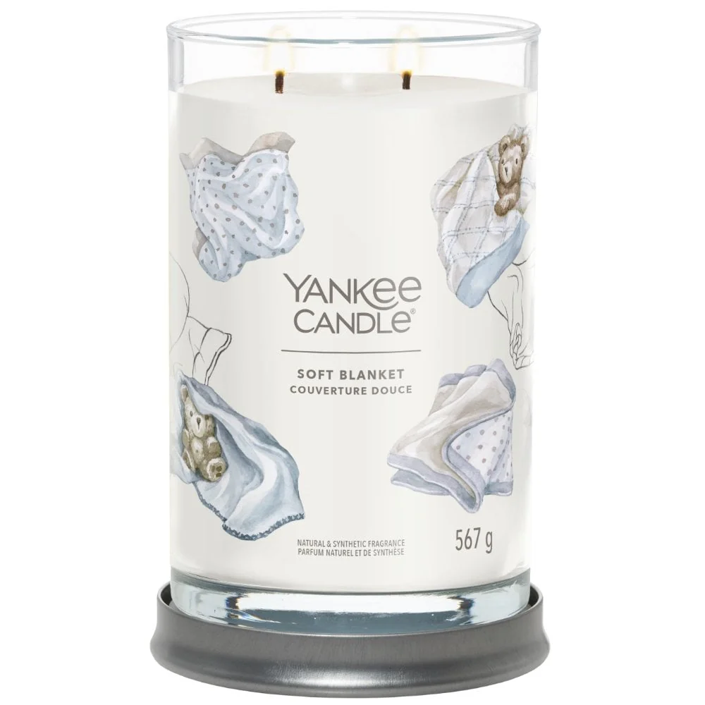 Yankee Candle Soft Blanket Large Signature Tumbler Jar Candle - Image 2