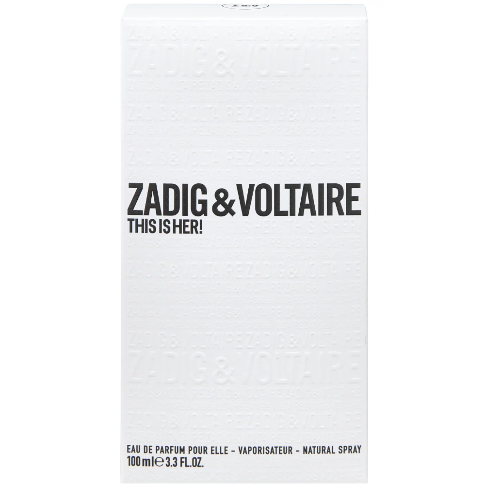Zadig & Voltaire This Is Her! Eau De Parfum 100ml - Image 3
