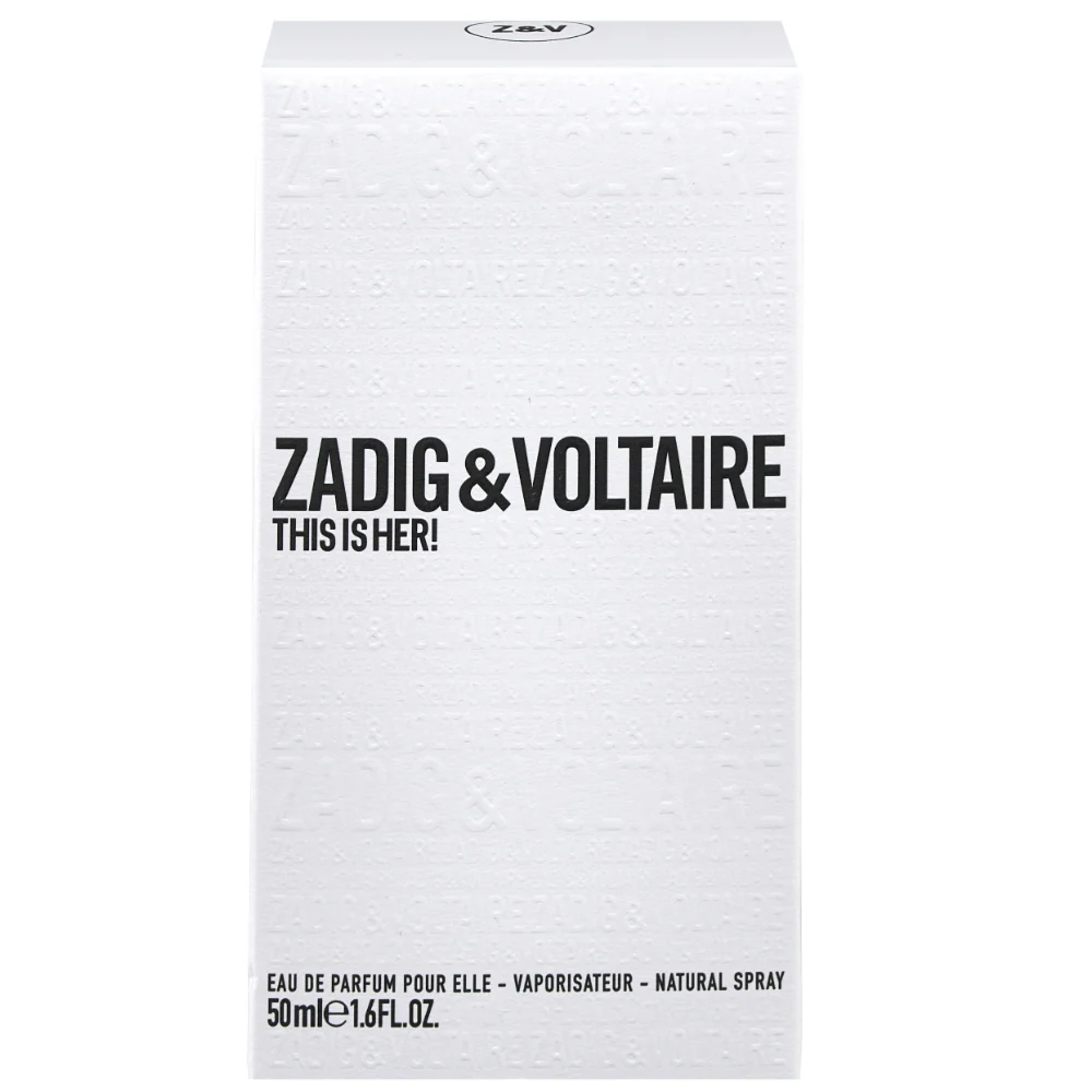 Zadig & Voltaire This Is Her! Eau De Parfum 50ml - Image 3