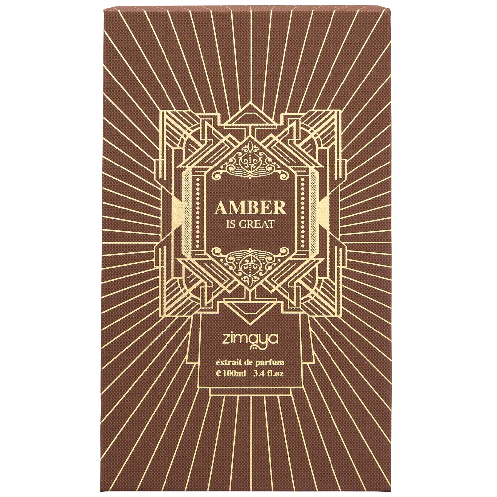 Zimaya Amber Is Great Eau De Parfum 100ml - Image 3